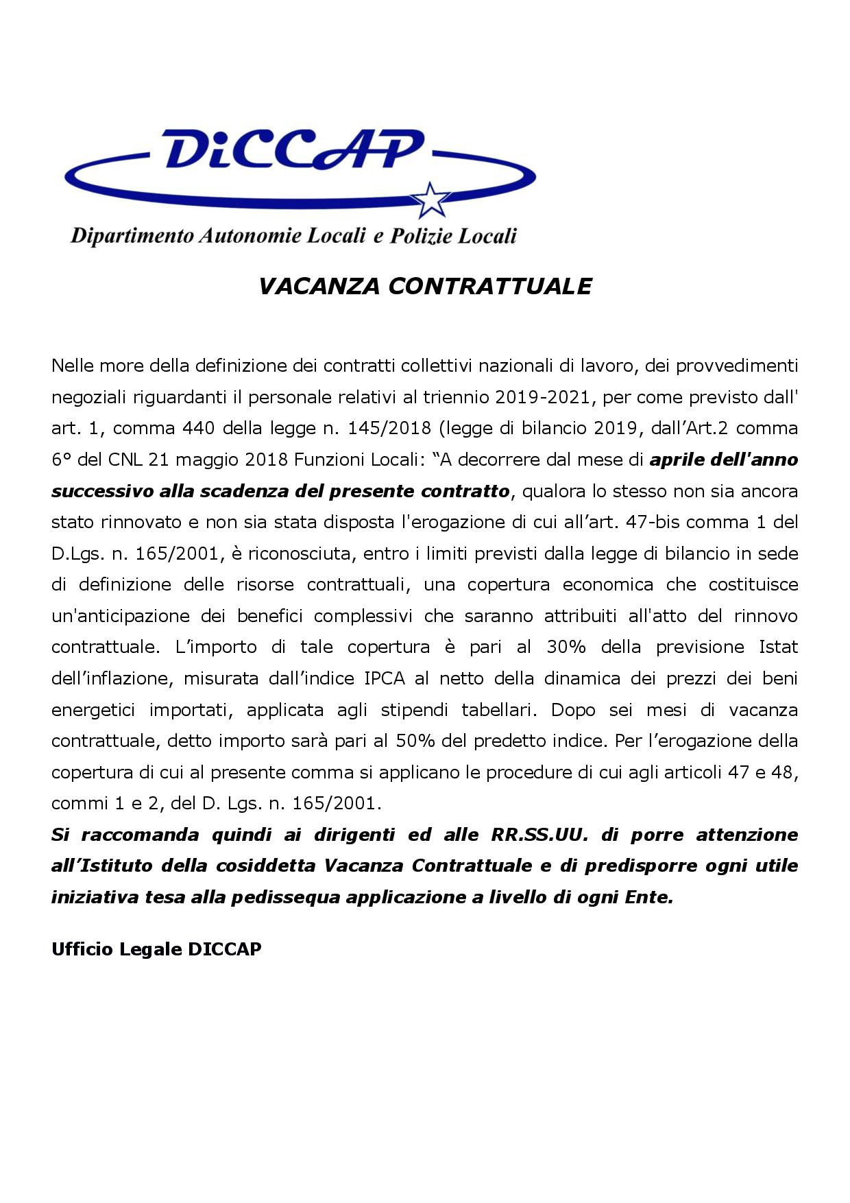 Vacanza Contrattuale DICCAP page 001