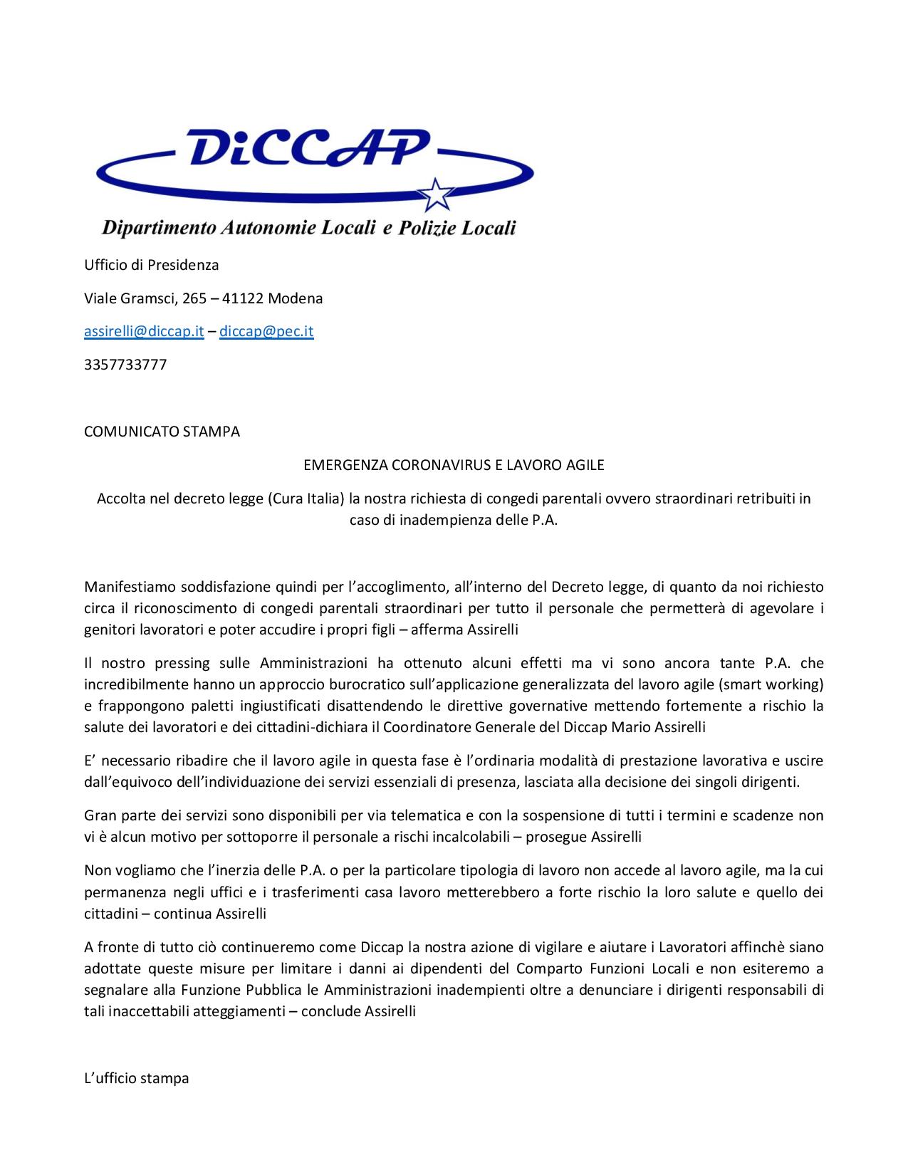 diccap comunicato stampa page 001